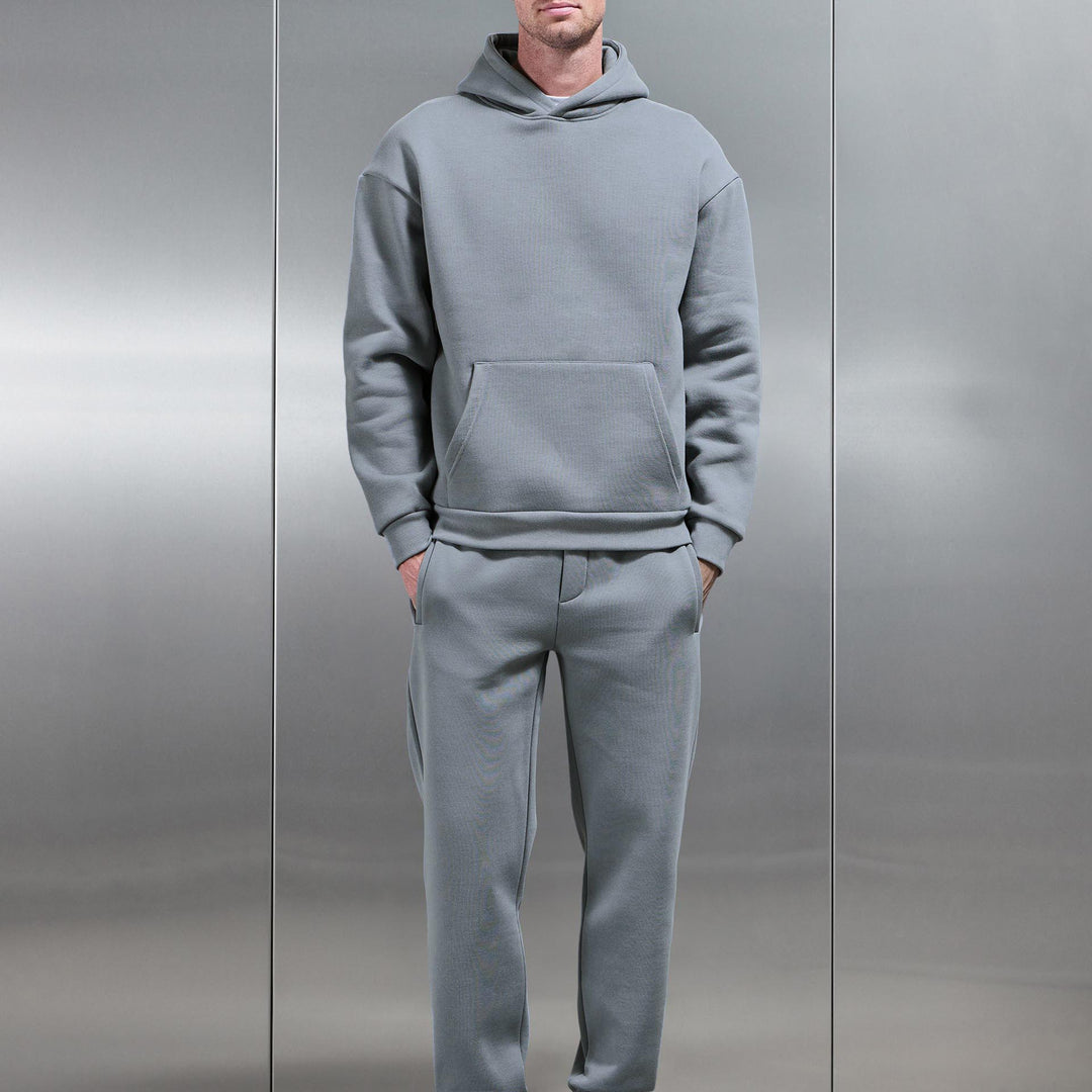 Relaxed Fit Hoodie in Coast Blue