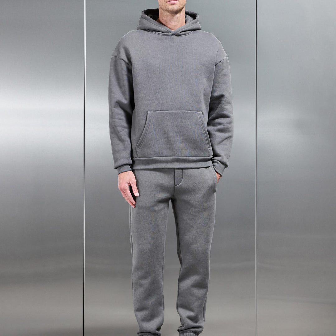 Relaxed Fit Hoodie in Grey