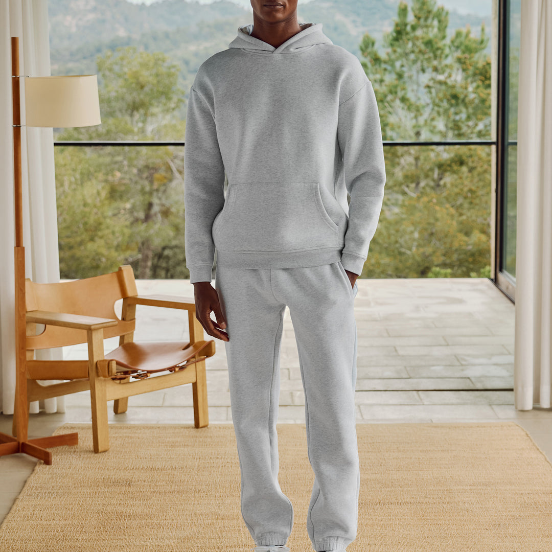 Relaxed Fit Jogger in Marl Grey