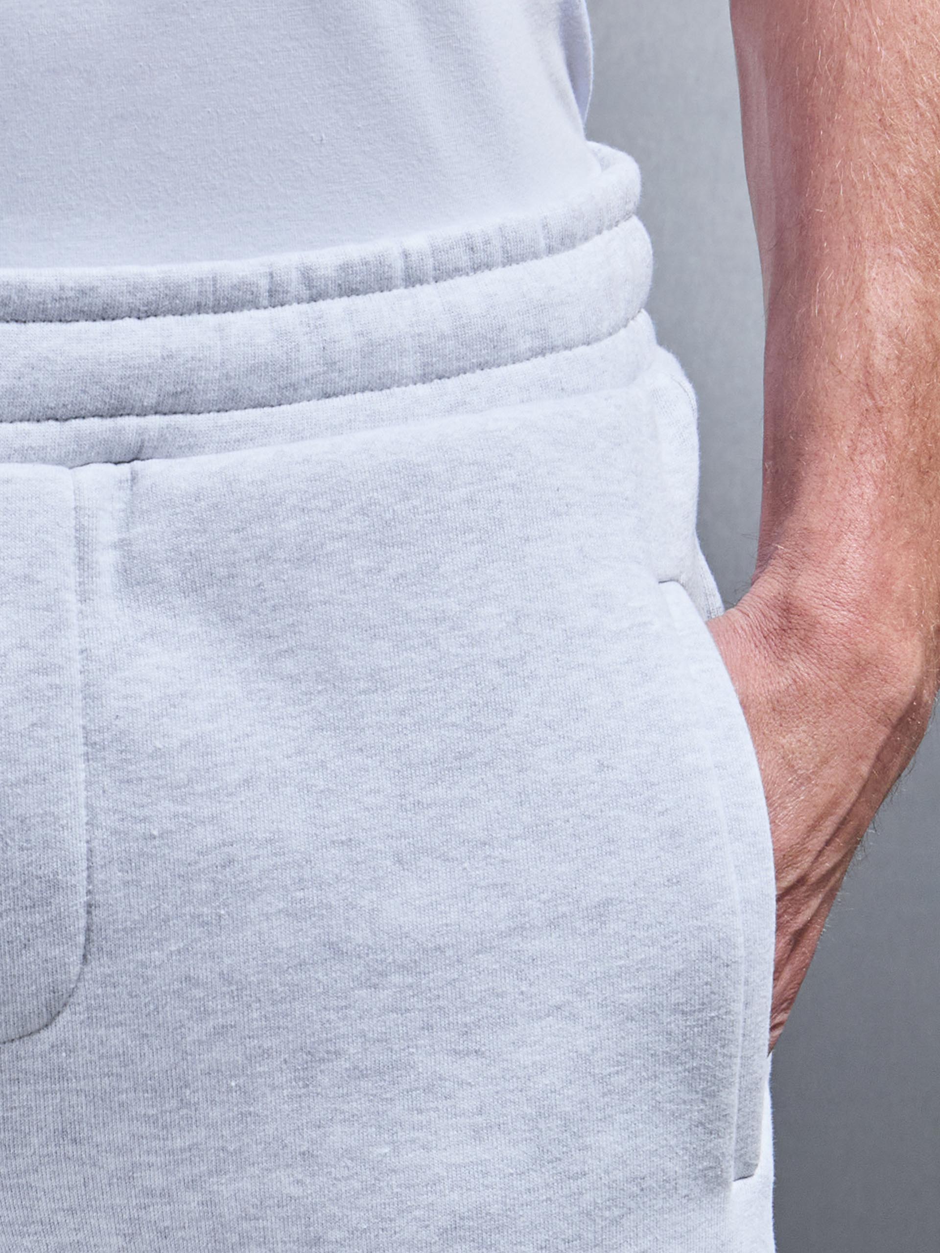 Relaxed Fit Jogger in Marl Grey