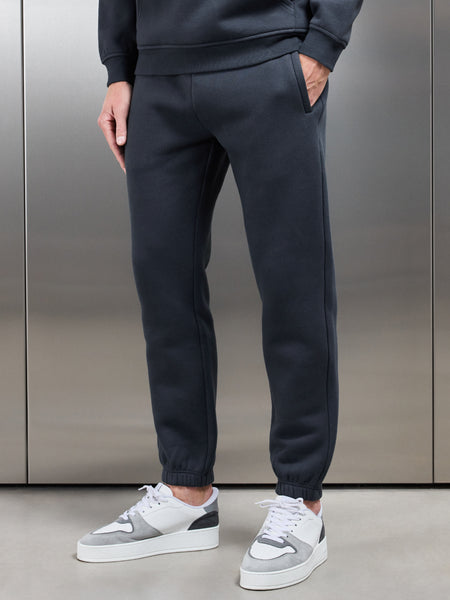 Relaxed Fit Jogger in Slate Blue