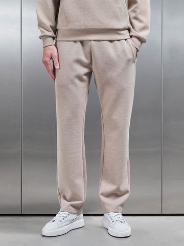 Relaxed Fit Knitted Jogger in Stone