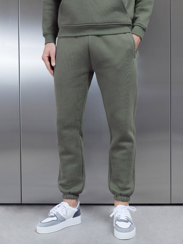 Relaxed Fit Jogger in Olive