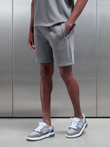 Relaxed Fit Short In Grey