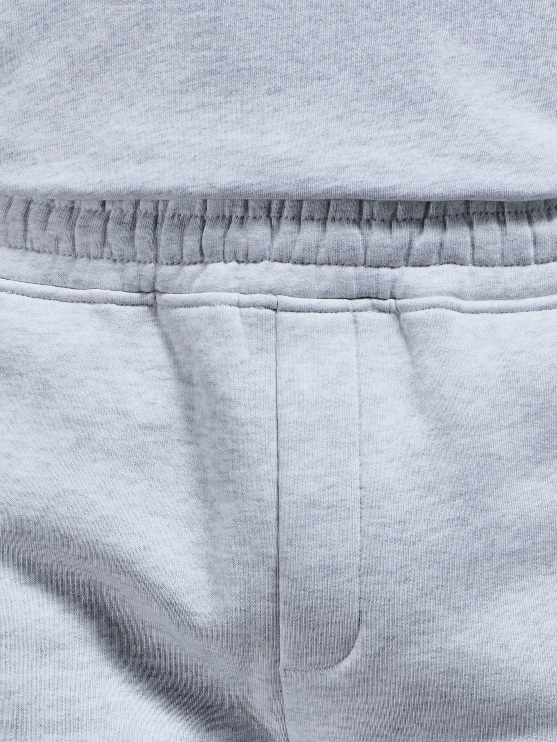 Relaxed Fit Short in Marl Grey