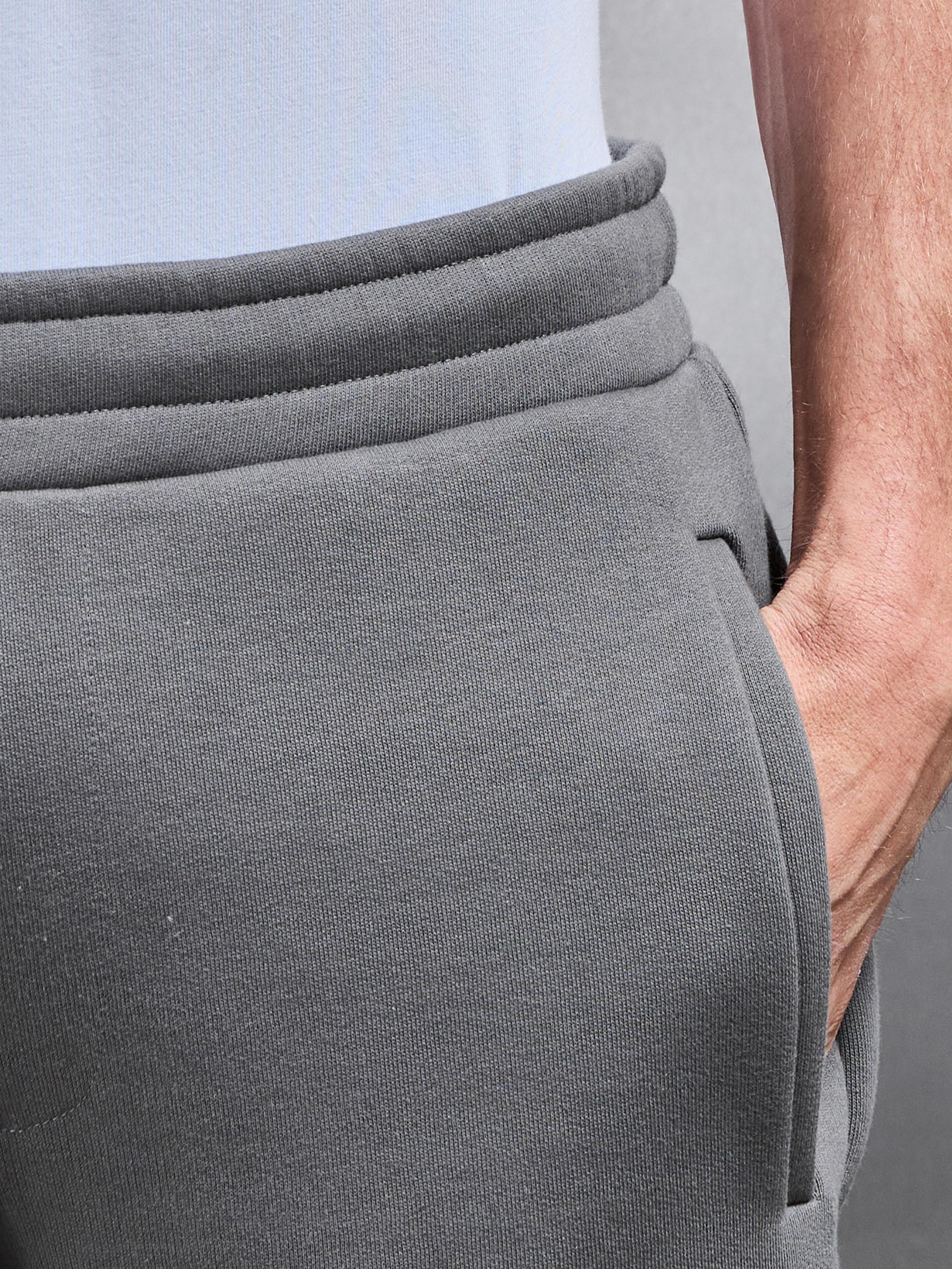 Relaxed Fit Straight Leg Jogger in Grey