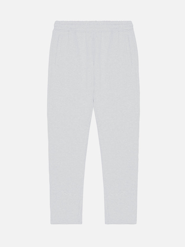 Relaxed Fit Straight Leg Jogger in Marl Grey