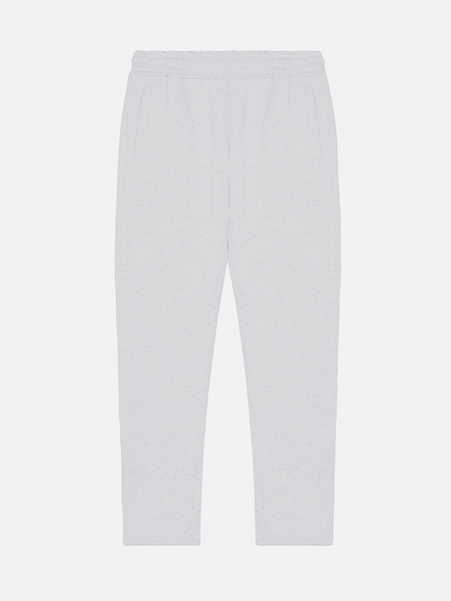 Relaxed Fit Straight Leg Jogger in Marl Grey