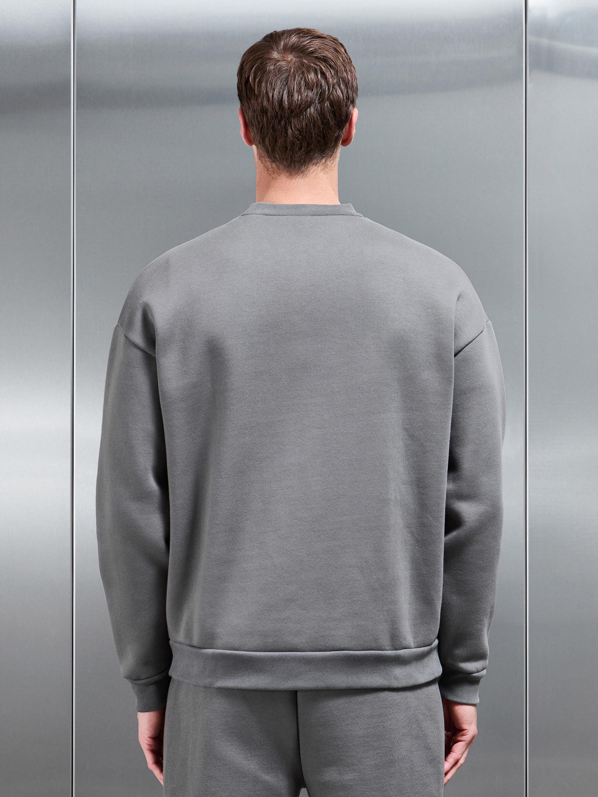 Relaxed Fit Sweatshirt in Grey