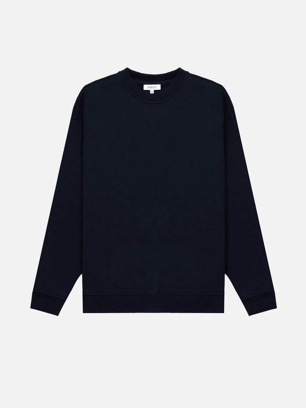 Relaxed Fit Sweatshirt in Navy