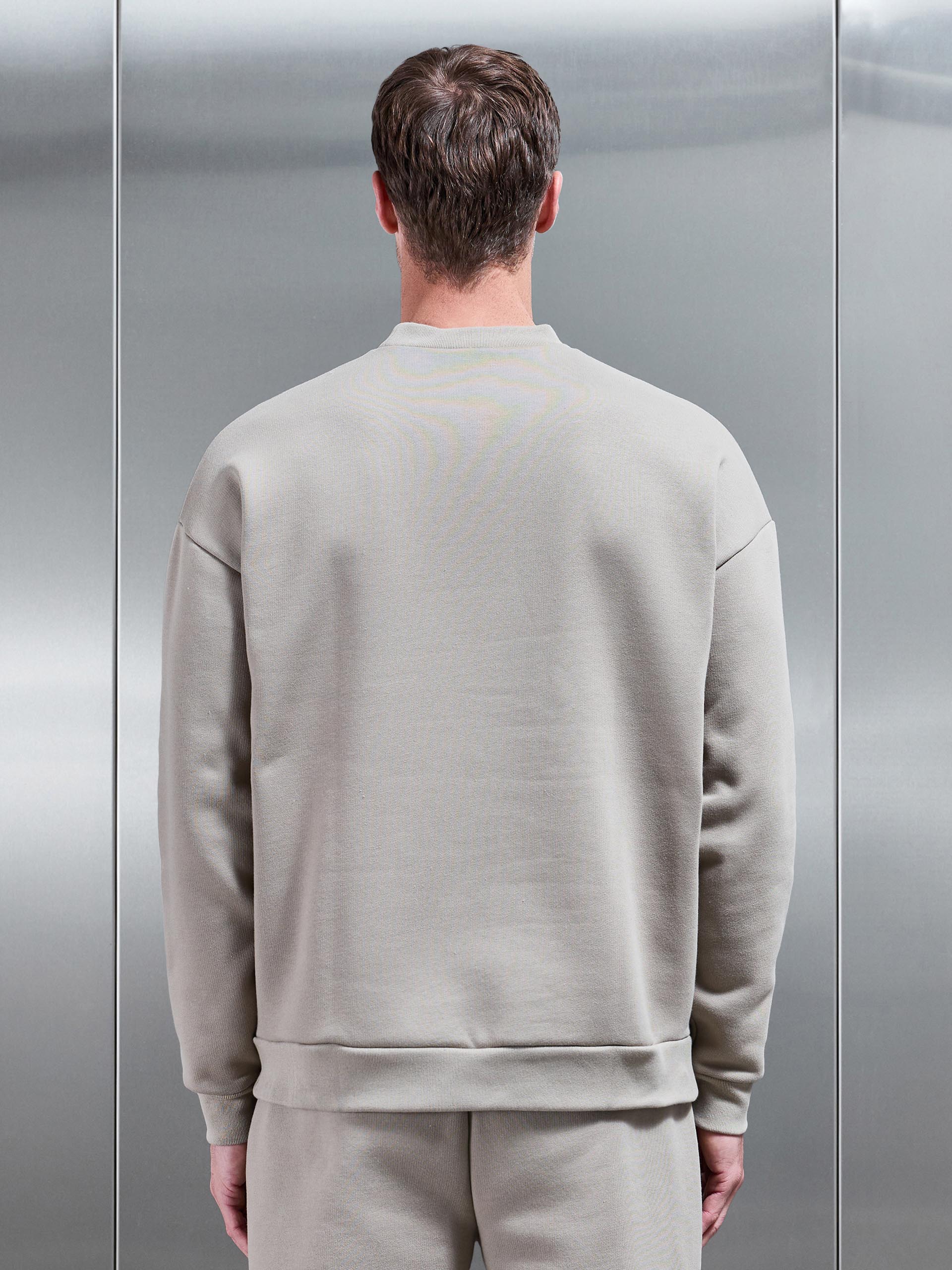 Relaxed Fit Sweatshirt in Stone