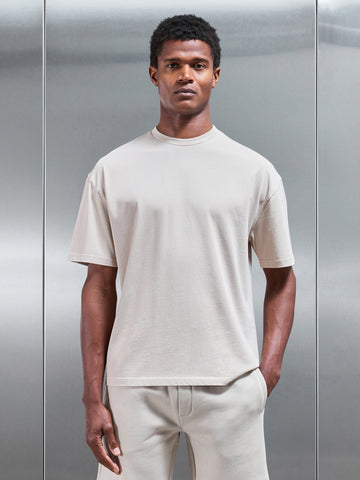 Relaxed Fit T-Shirt in Beige