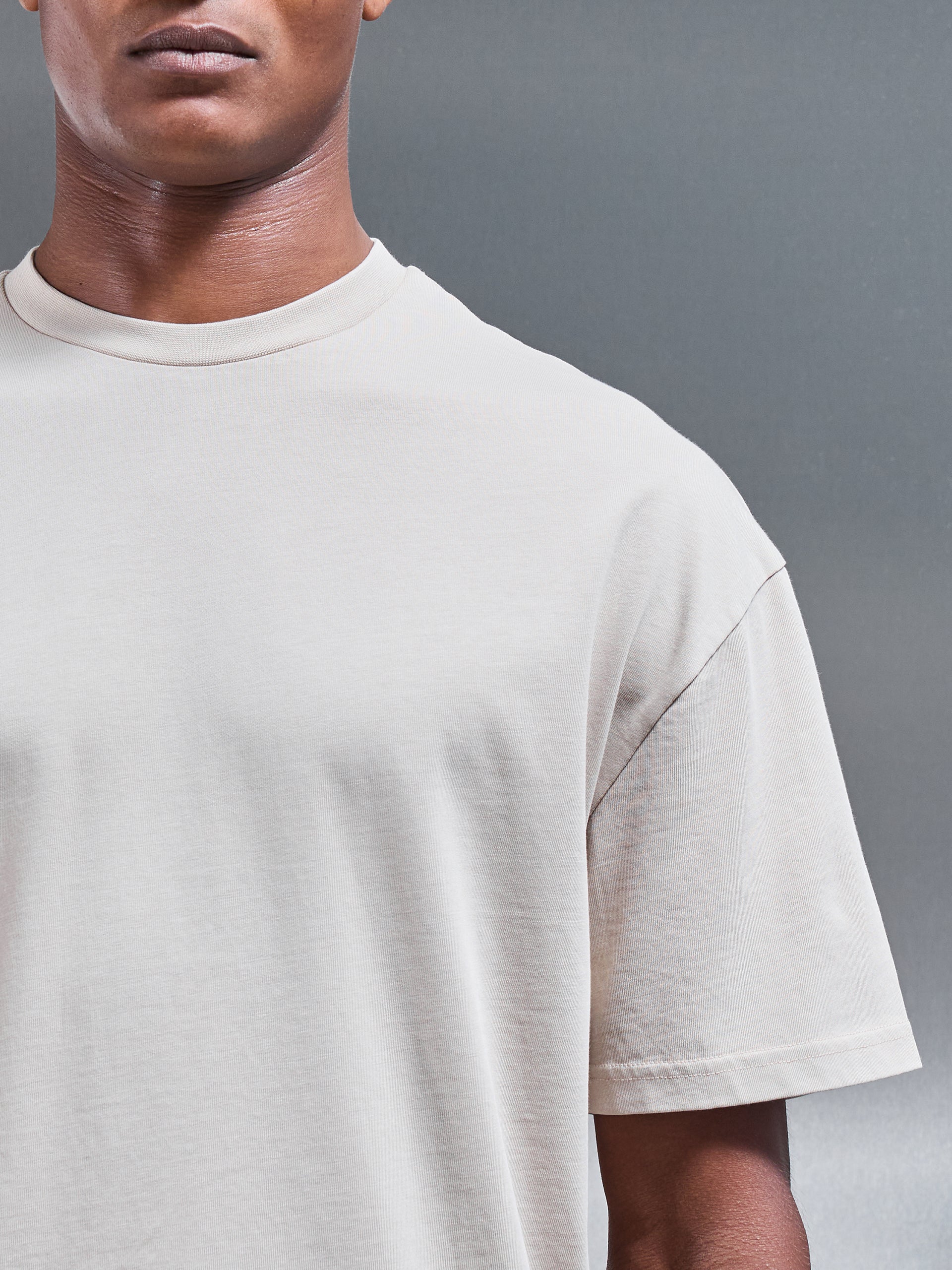 Relaxed Fit T-Shirt in Beige