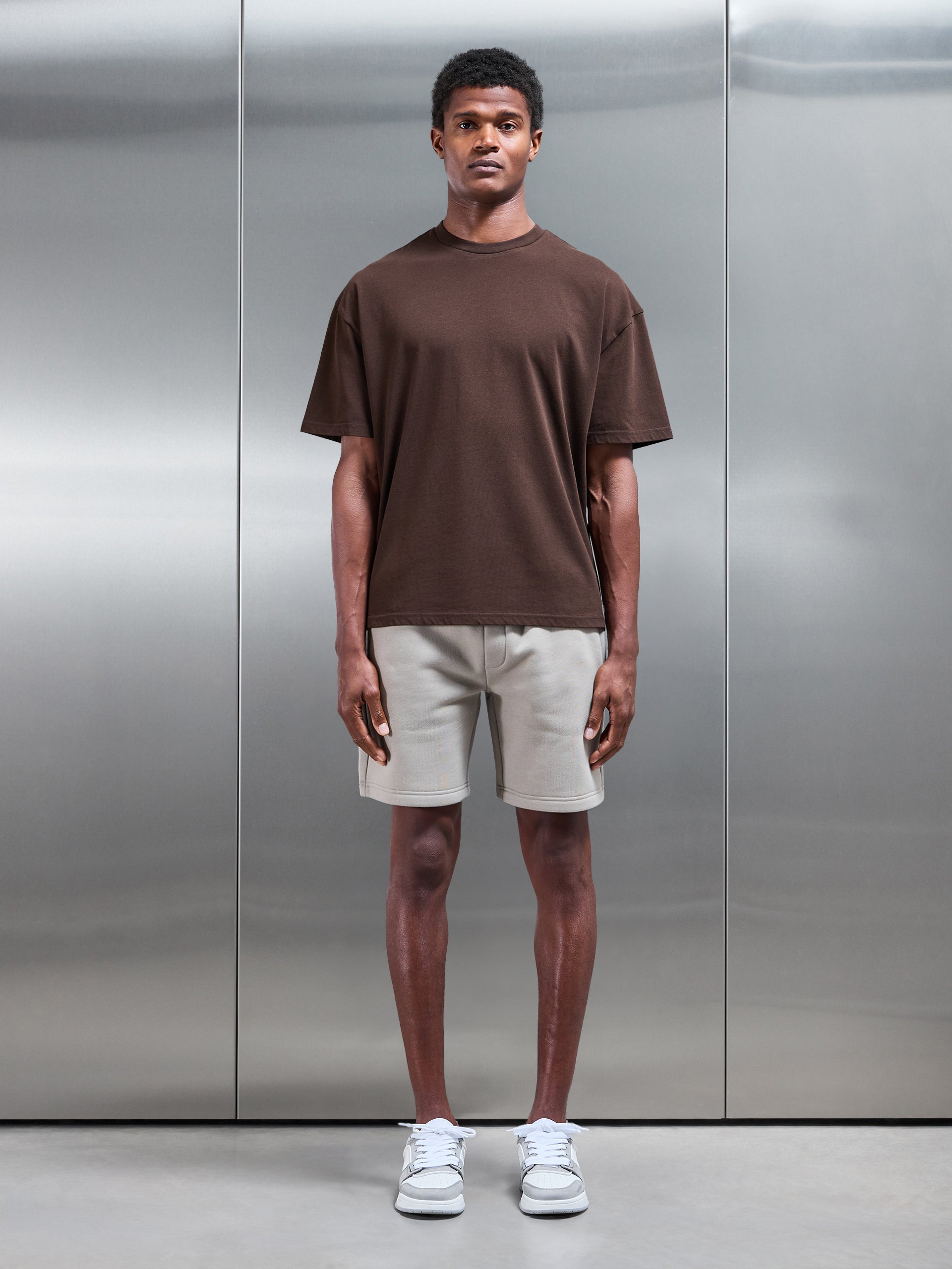 Relaxed Fit T-Shirt in Brown