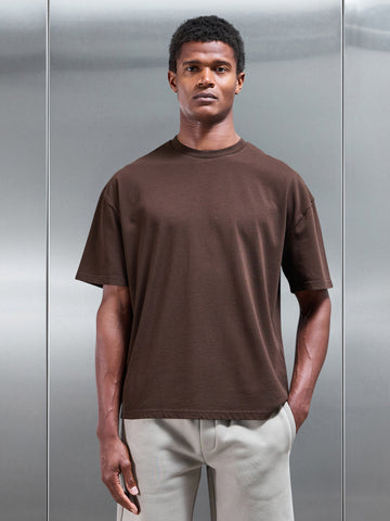 Relaxed Fit T-Shirt in Brown