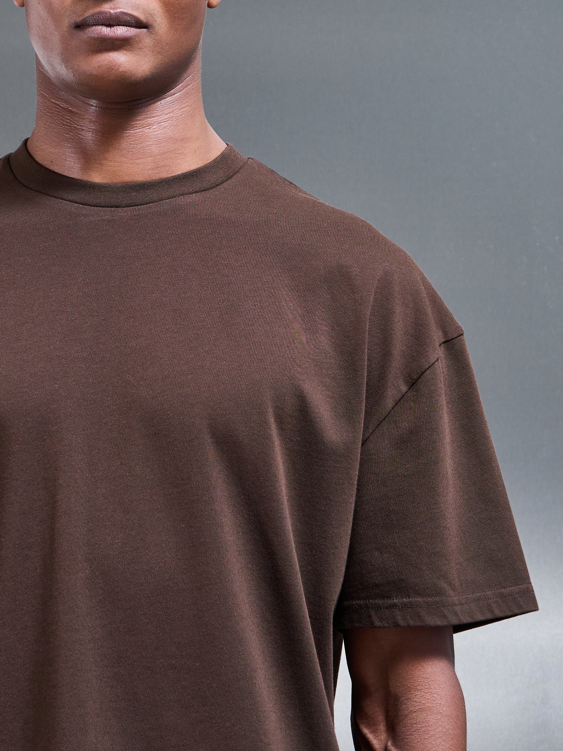 Relaxed Fit T-Shirt in Brown