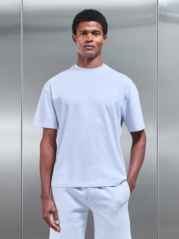 Relaxed Fit T-Shirt in Marl Grey