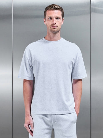 Relaxed Fit T-Shirt in Marl Grey