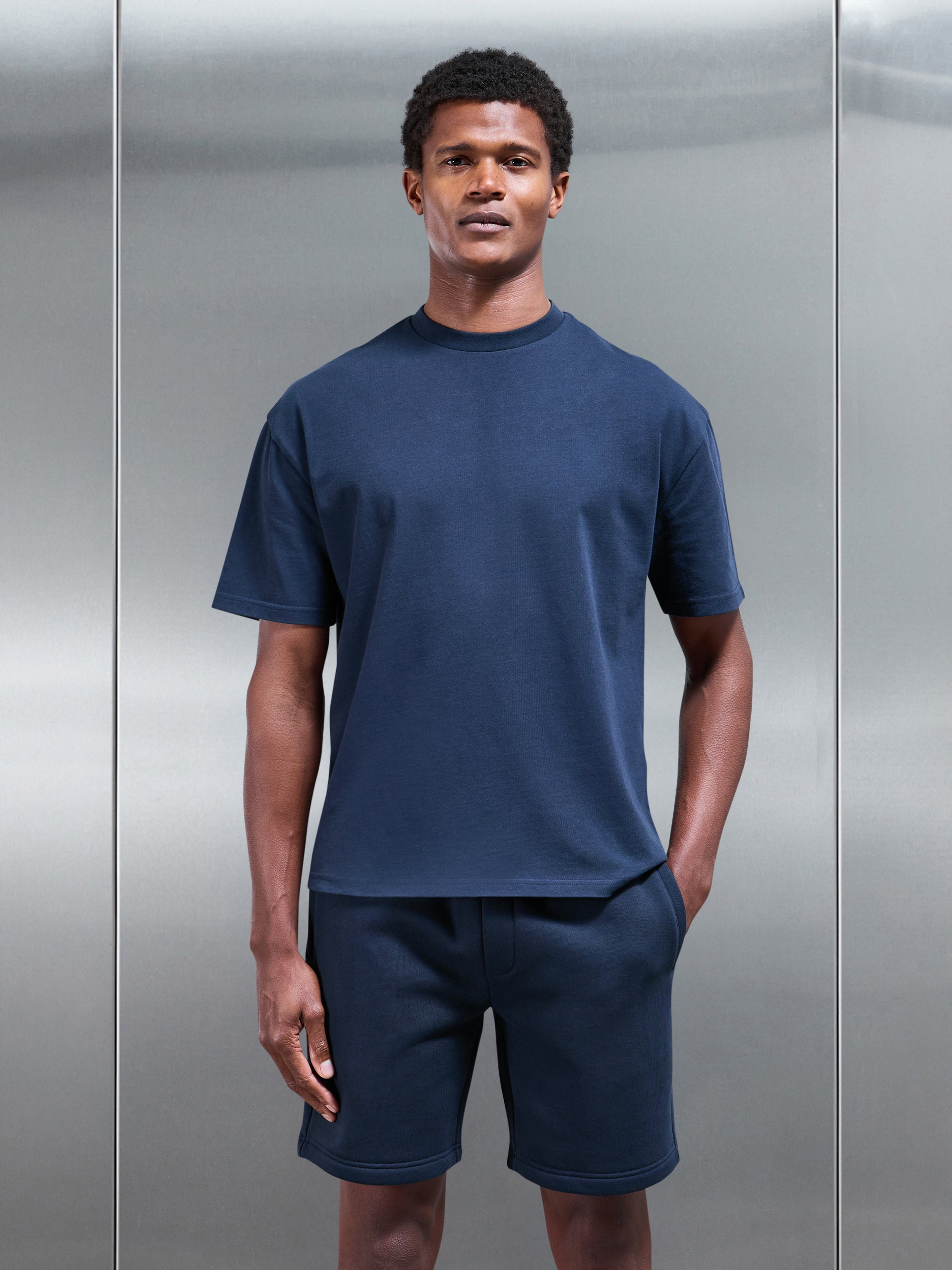 Relaxed Fit T-Shirt in Navy