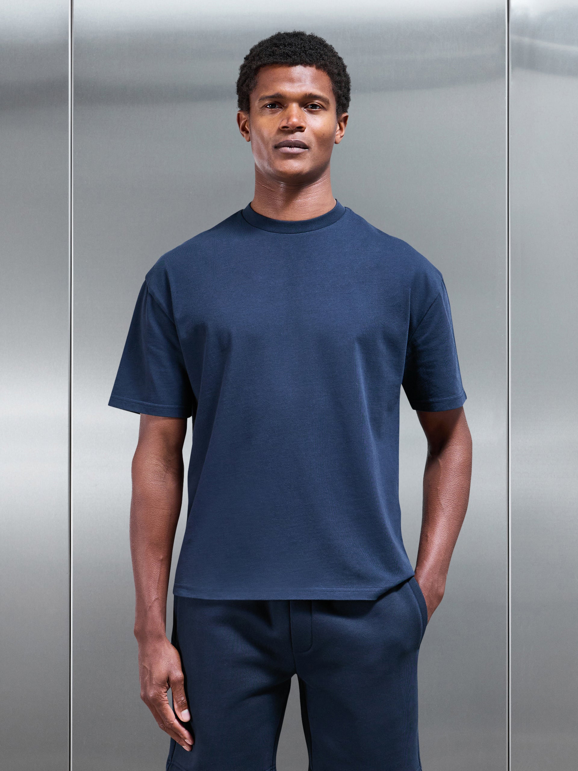 Relaxed Fit T-Shirt in Navy