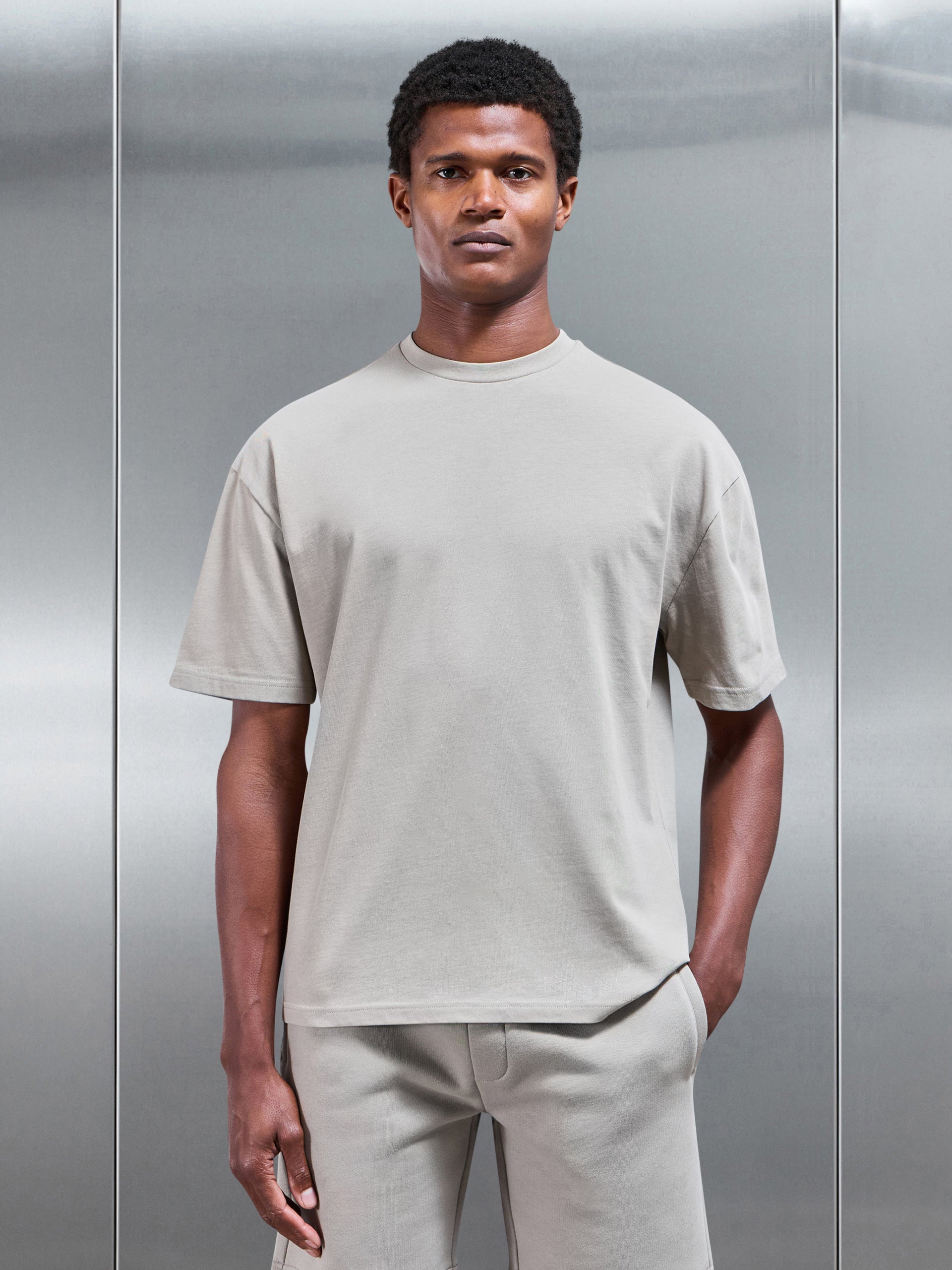 Relaxed Fit T-Shirt in Stone