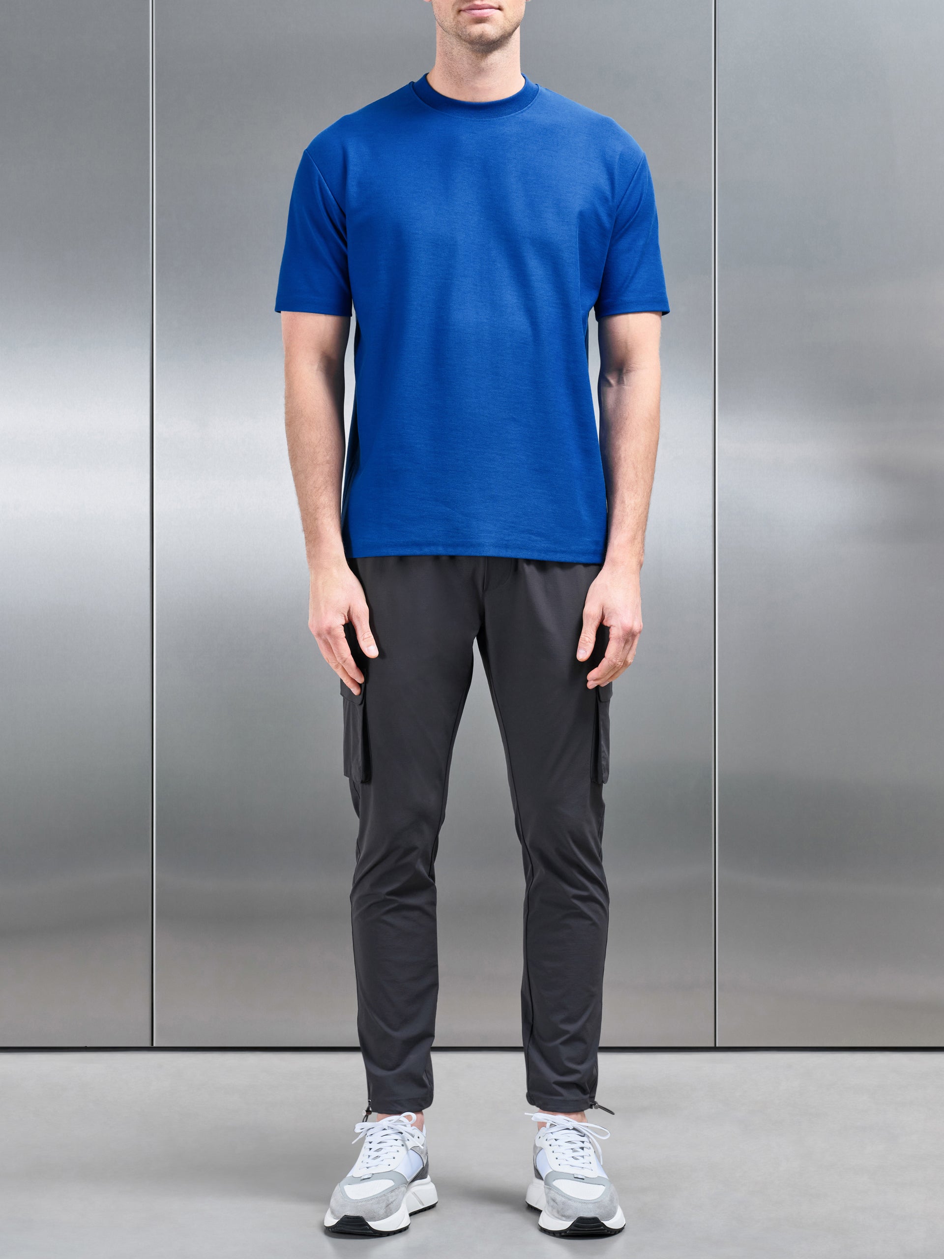 Relaxed Fit T-Shirt in Cobalt Blue