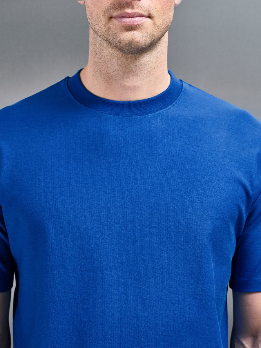 Relaxed Fit T-Shirt in Cobalt Blue