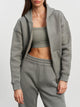 Womens Relaxed Zip Hoodie in Sage