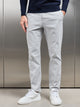 Relaxed Fit Chino Trouser in Mid Grey