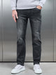 Relaxed Fit Denim Jeans in Grey Wash