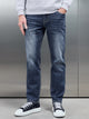 Relaxed Fit Denim Jeans in Mid Blue