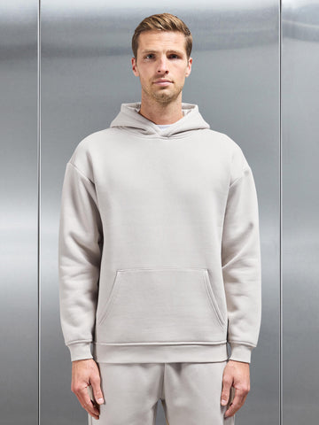 Relaxed Fit Hoodie in Beige