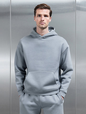 Relaxed Fit Hoodie in Coast Blue