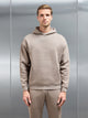 Relaxed Fit Hoodie in Taupe