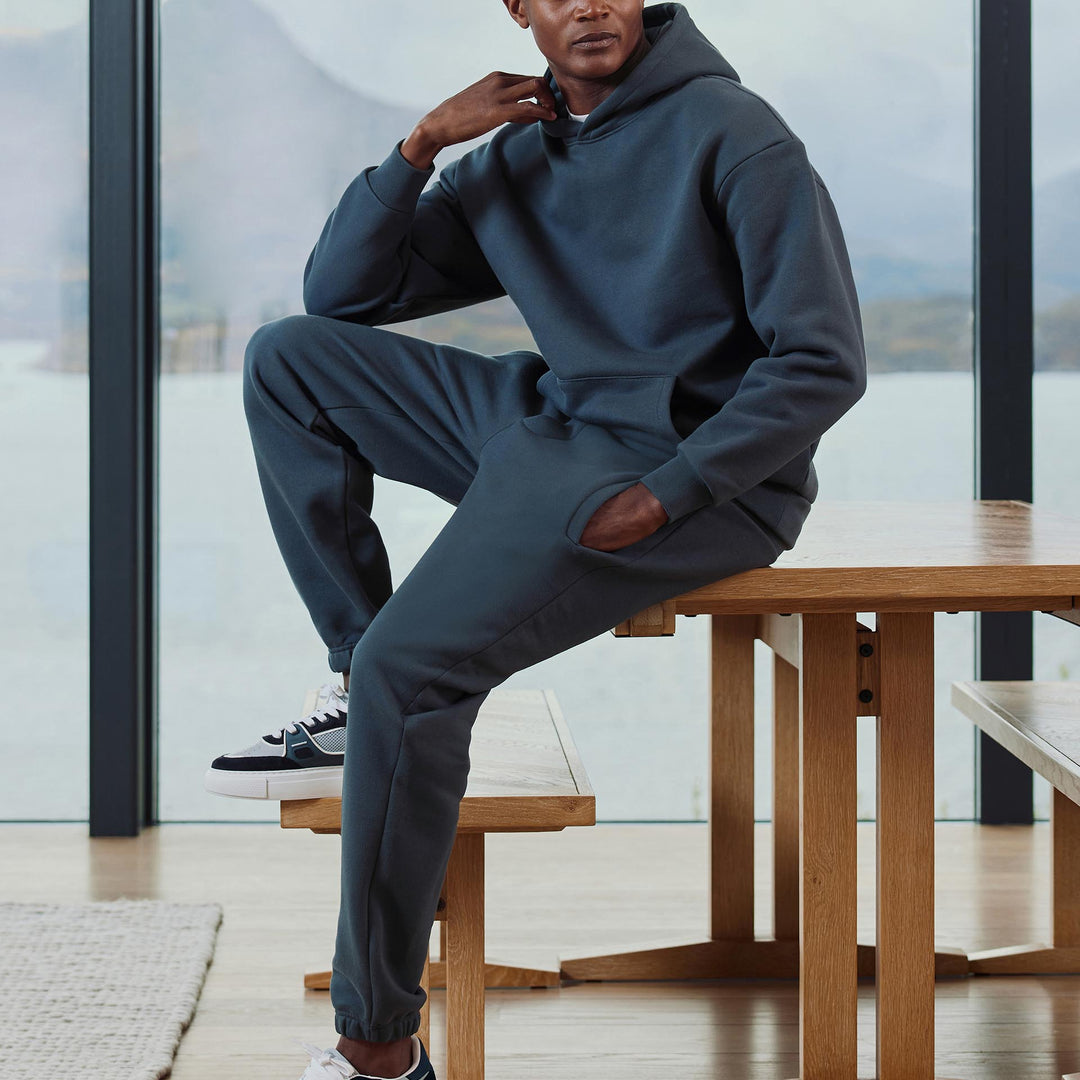 Relaxed Fit Jogger in Slate Blue