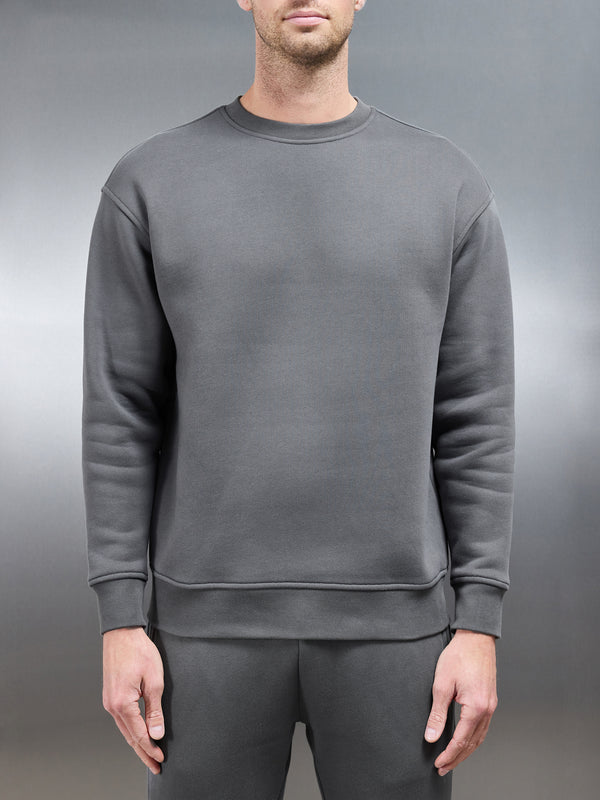 Relaxed Fit Sweatshirt in Grey