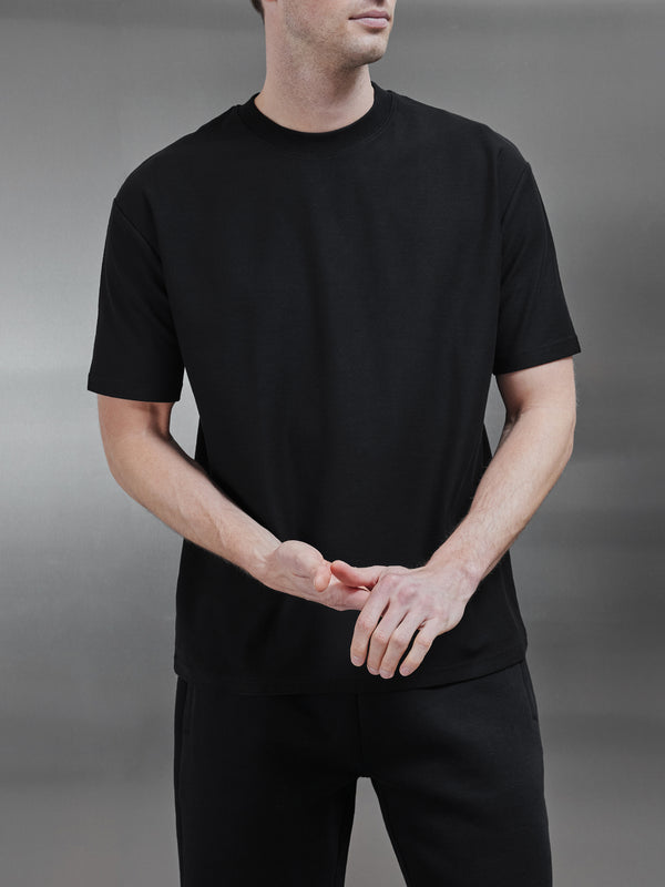 Relaxed Fit T-Shirt in Black