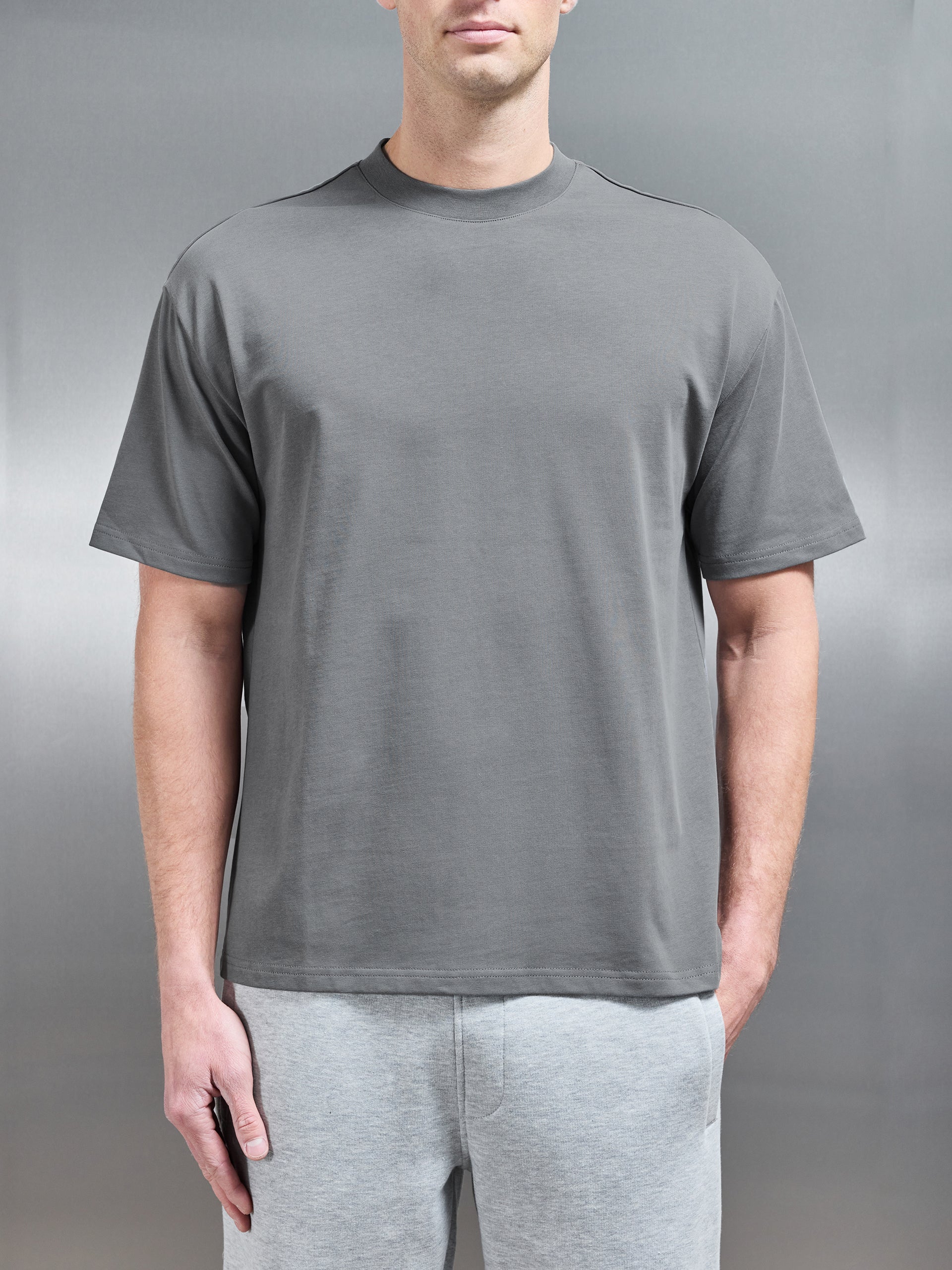 Relaxed Fit T-Shirt in Charcoal