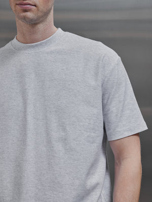 Relaxed Fit T-Shirt in Marl Grey