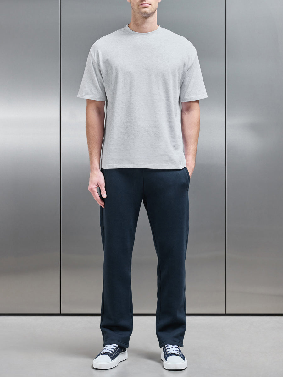 Relaxed Fit T-Shirt in Marl Grey