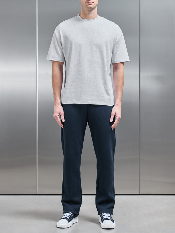 Relaxed Fit T-Shirt in Marl Grey