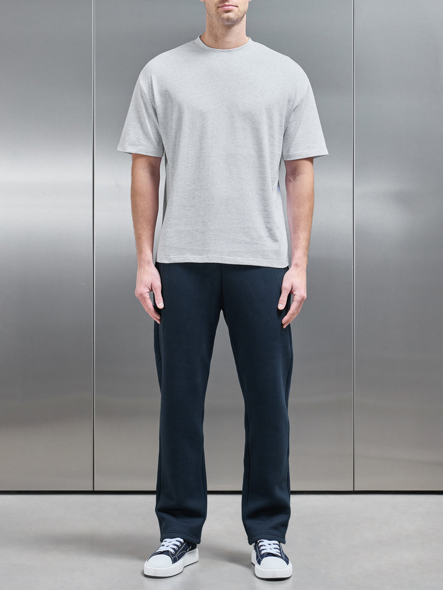 Relaxed Fit T-Shirt in Marl Grey