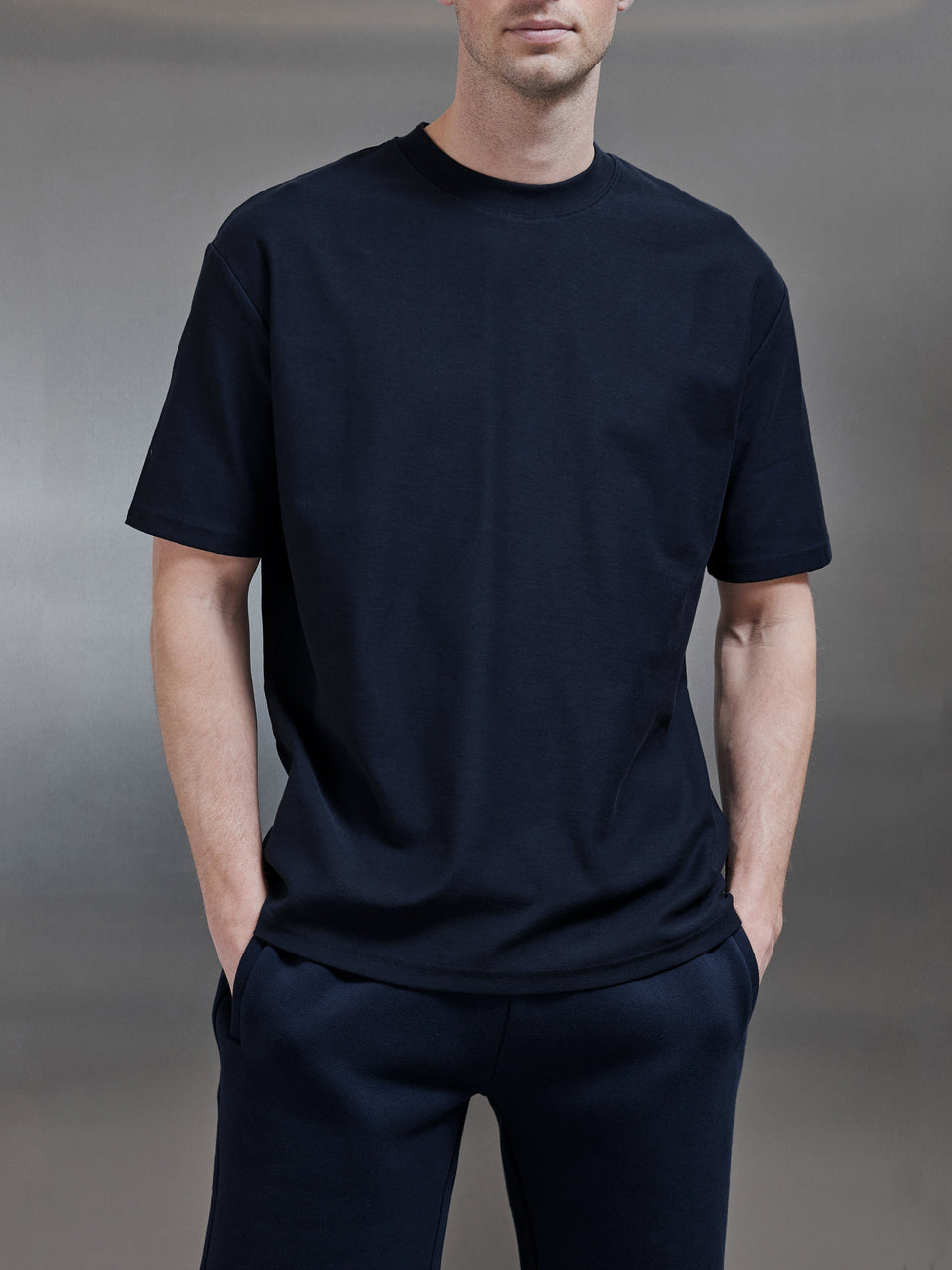 Relaxed Fit T-Shirt in Navy