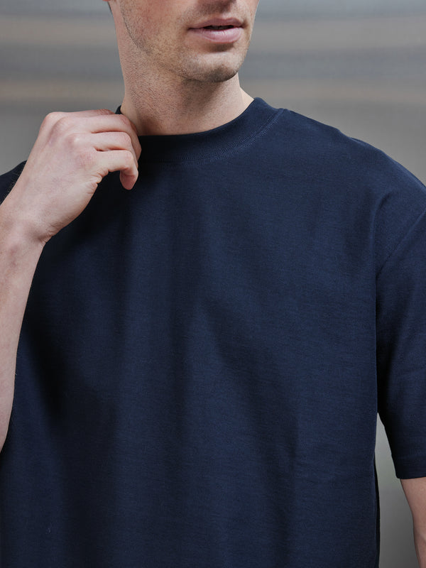 Relaxed Fit T-Shirt in Navy