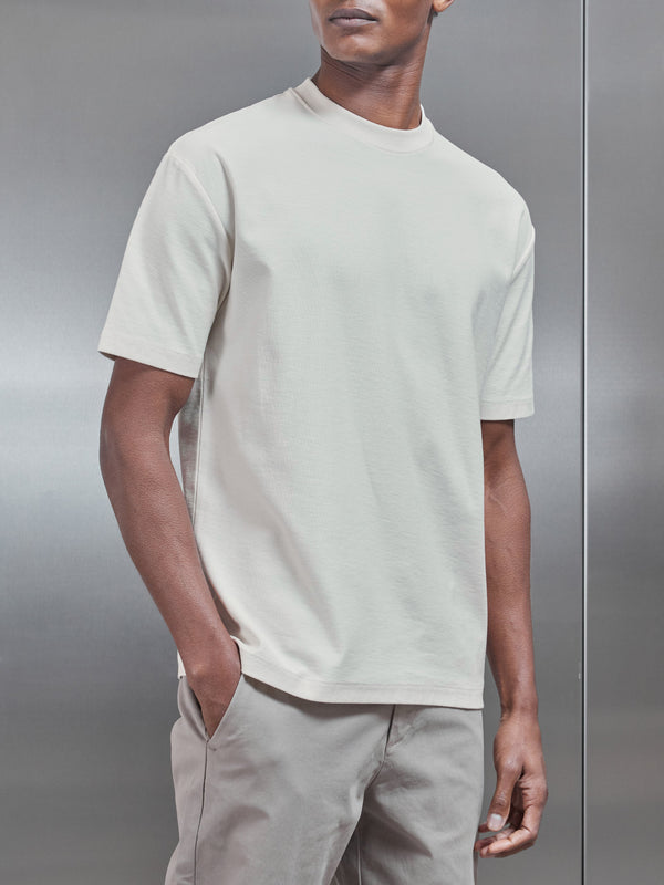 Relaxed Fit T-Shirt in Off White