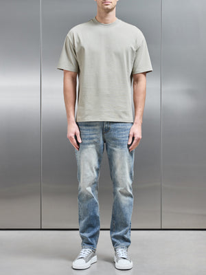 Relaxed Fit T-Shirt in Stone