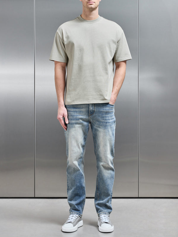 Relaxed Fit T-Shirt in Stone