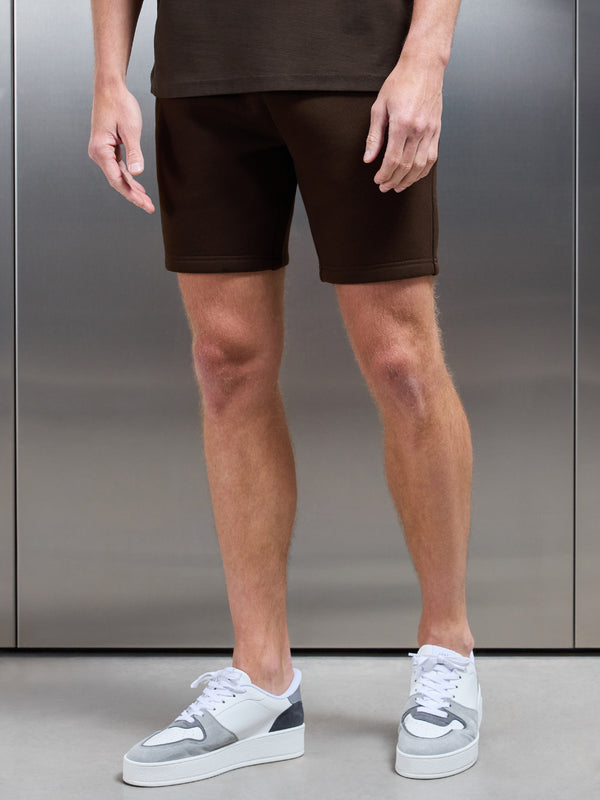 Relaxed Fit Short in Brown