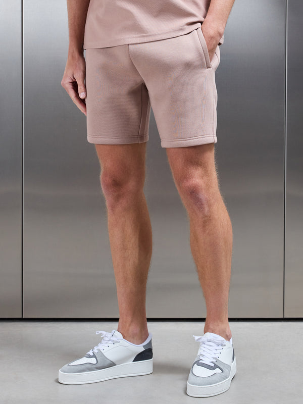 Relaxed Fit Short in Dusty Pink