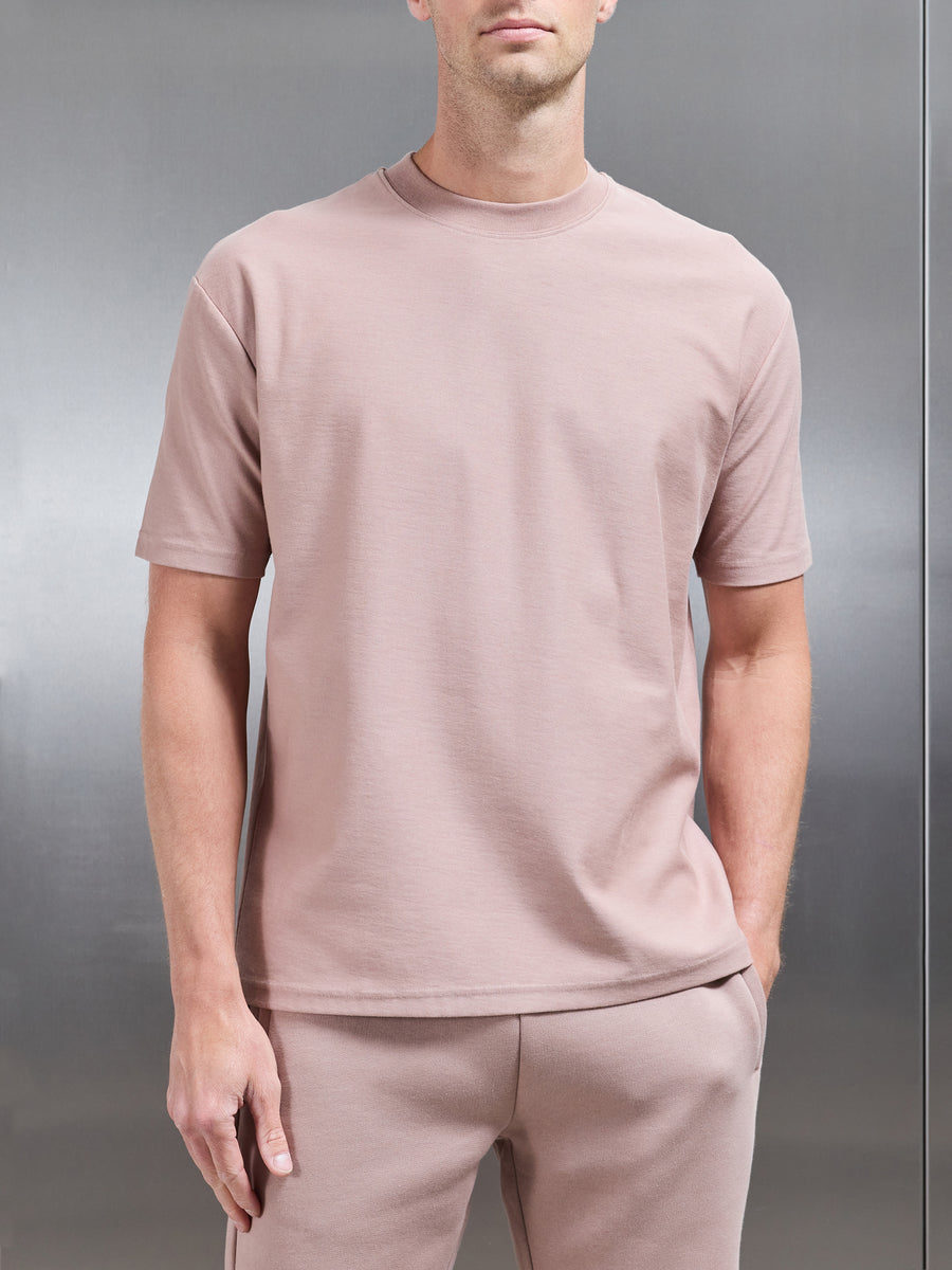 Relaxed Fit T-Shirt in Dusty Pink